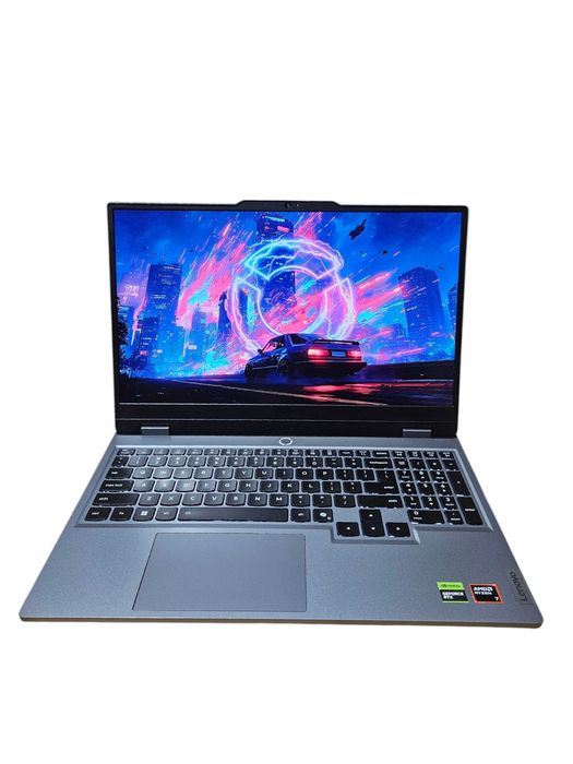 Gwarancja 10.2027 Laptop gamingowy Lenovo LOQ RTX 5060 Ryzen 7 SSD 512GB RAM 32GB jak nowy, matryca 144hz