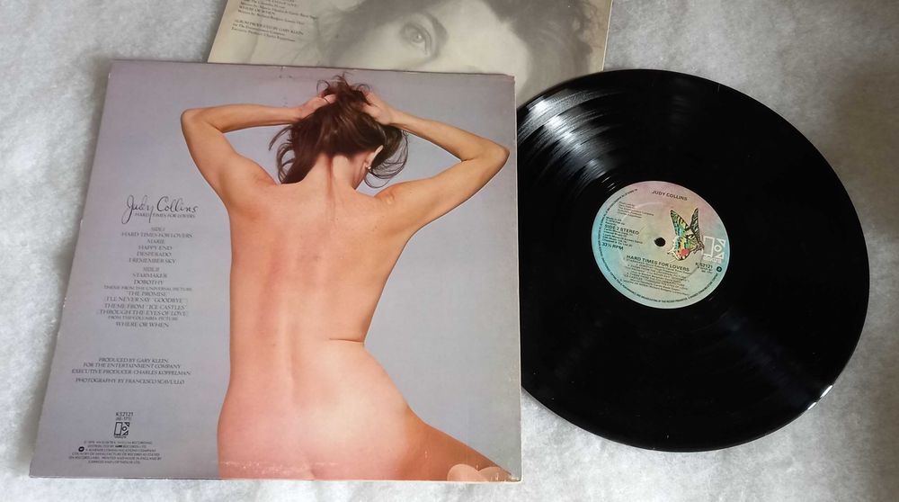 Judy Collins ‎– Hard Times For Lovers LP 1979