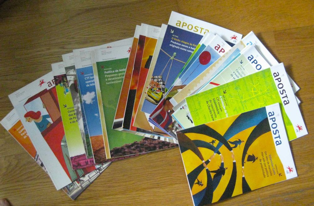 146 Revistas «Aposta» - Revista Interna CTT