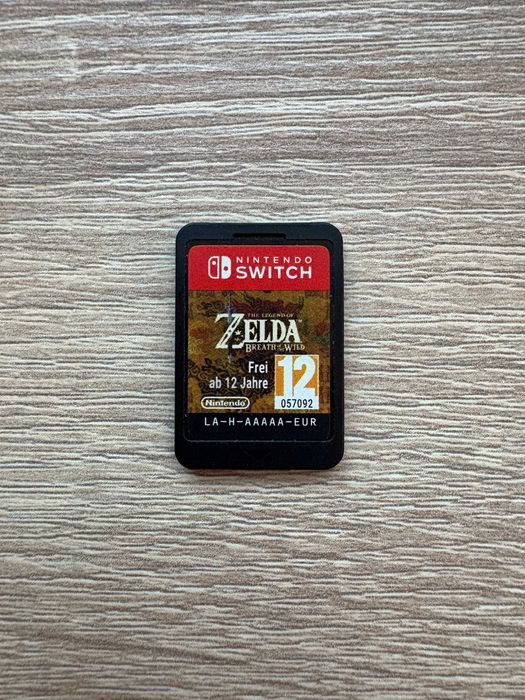 Гра Zelda: botw  на nintendo,картридж з грою на нінтендо, ліцензія