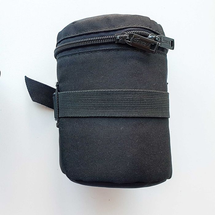 Bolsa de transporte e armazenamento para lente