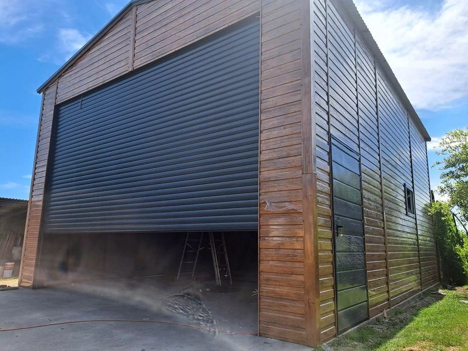 6x8 hala blaszana wiata garaż hala magazyn