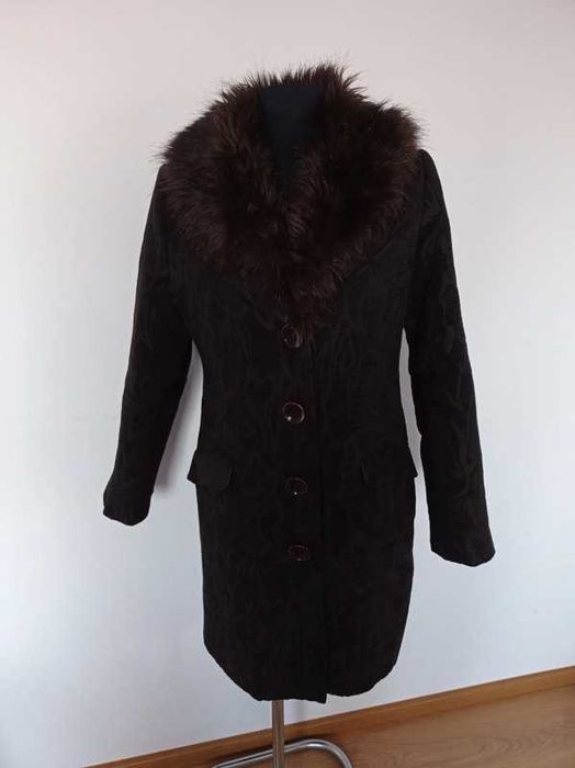 Damski zimowy płaszcz Alberto Toscani M kod962