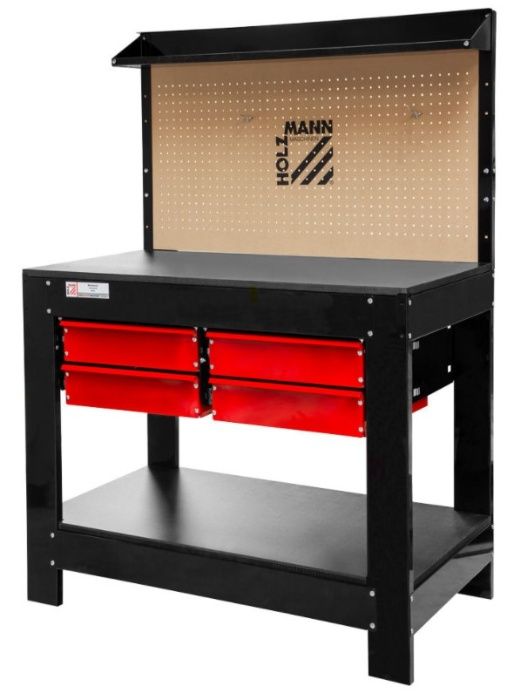 Bancada de trabalho em madeira MDF robusta 1120X610mm Cap. 200kg JL20