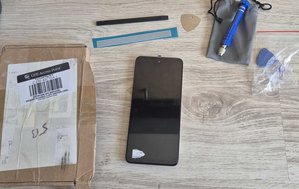 Wyświetlacz ekran LCD Digitizer do Motorola Moto E32s 6,5 cala zamienn