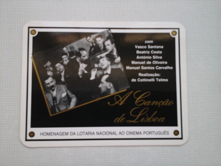 Calendários de bolso tema: Cinema Português