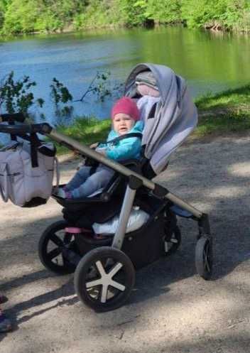 Дитячий візок 2 в 1 BabyDesign Husky 2020