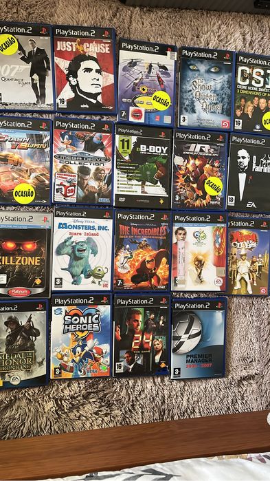Jogos PS2 usados e seminovos