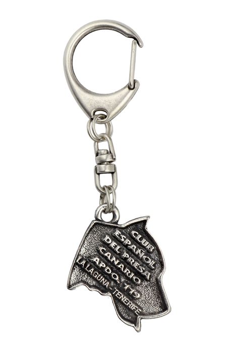 Presa Canario brelok posrebrzany Art-Dog