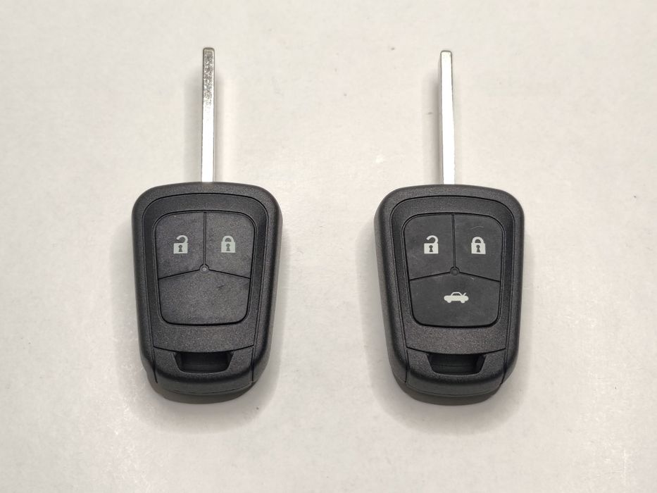 Carcaça Chave Comando Fixa Opel Astra J Insignia Meriva Mokka Corsa E Adam Zafira C 2 / 3 Botões Lâmina Novo
