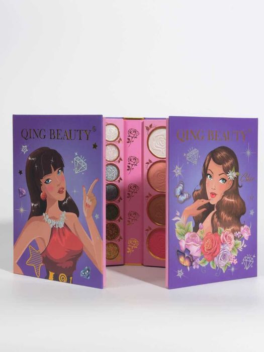 Ekskluzywna paleta cieni do powiek Qing Beauty