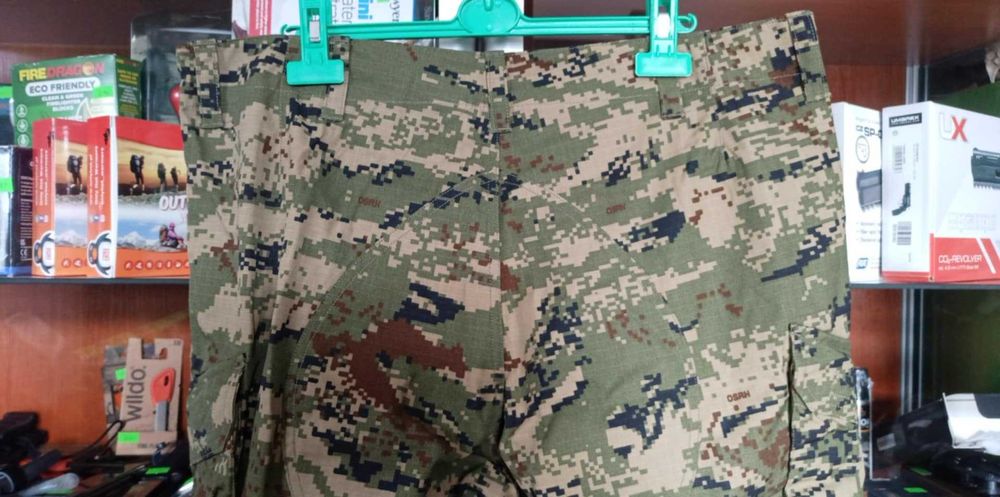 Spodnie Armia Chorwacja digital woodland OSRH r104 XL pas 100 Unikat#2