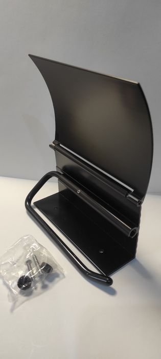 Держатель туалетной бумаги черный