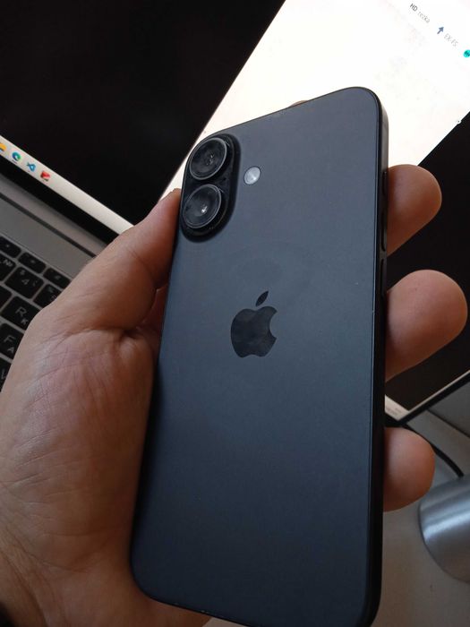 iphone 16 128 esim neverlock 95% (gray) ідеал