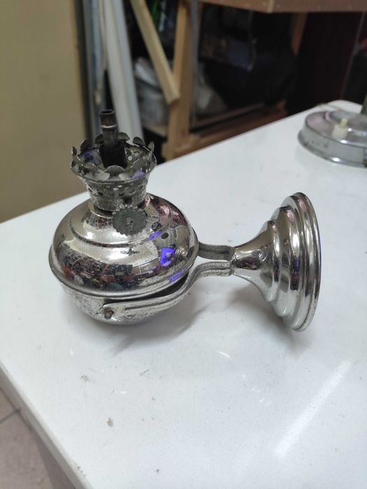 Lamparina pequena Vintage de mesa ou de parede