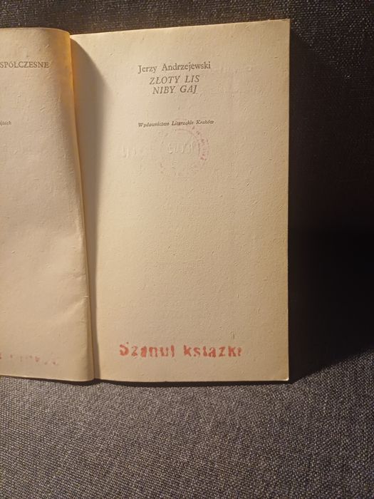 Jerzy Andrzejewski Złoty lis