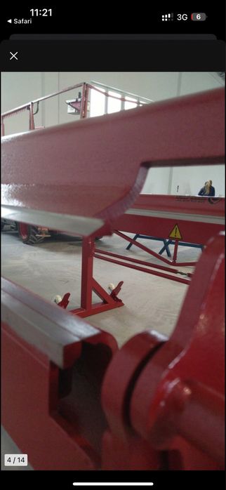 Zaginarka do blachy RED Light gięcie blach z czterech stron