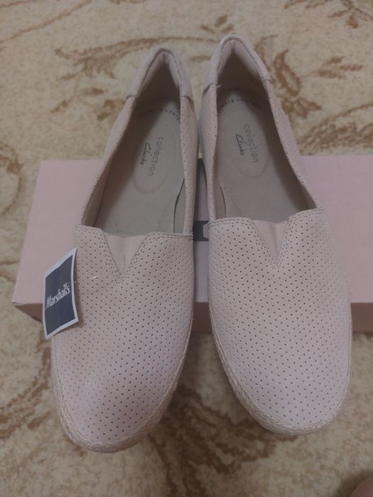 Нові. Туфлі. Натуральний замш. Clark's. Оригінал. Розмір 39 - 40.