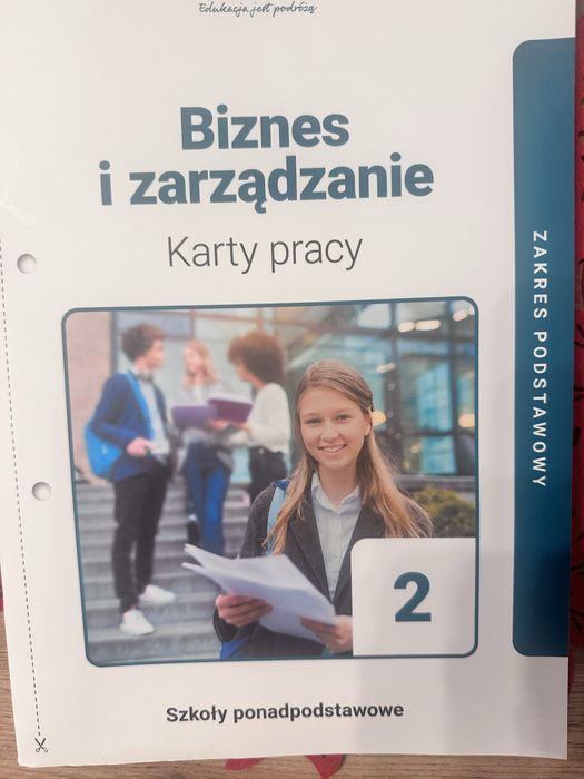 Biznes i zarządzanie 2 karty pracy