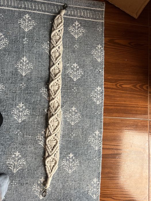 Alça em macramé