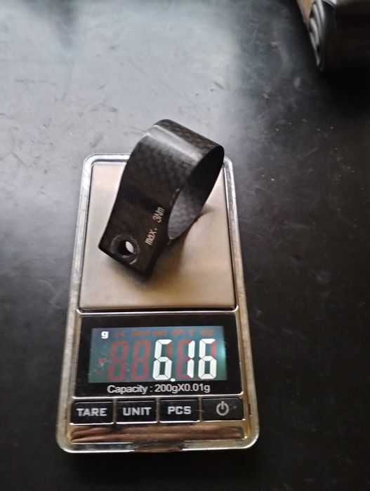 Adaptador desviador da frente - Braze on 34.9 - Carbono