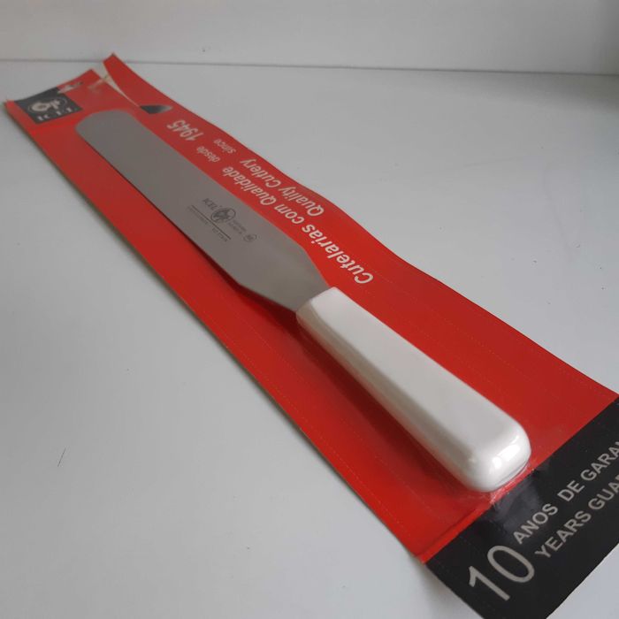 Espátula Lisa de Pasteleiro Pro Nova Embalada ICEL 43cm Aço Inox