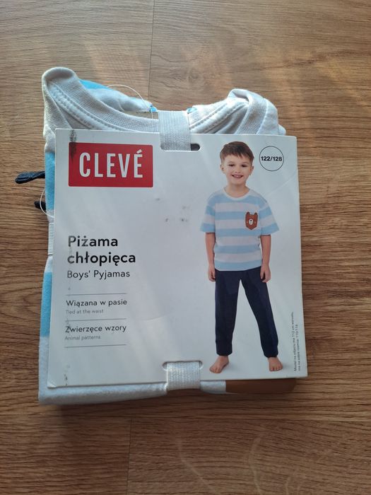 Piżama chłopięca 122/128 Clevé