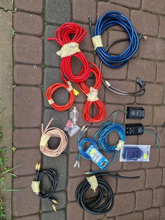Kable Przewody głośnikowe car audio