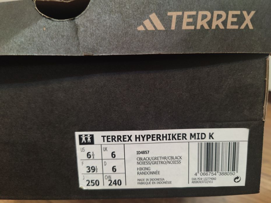 Buty trekkingowe ADIDAS r. 39.5