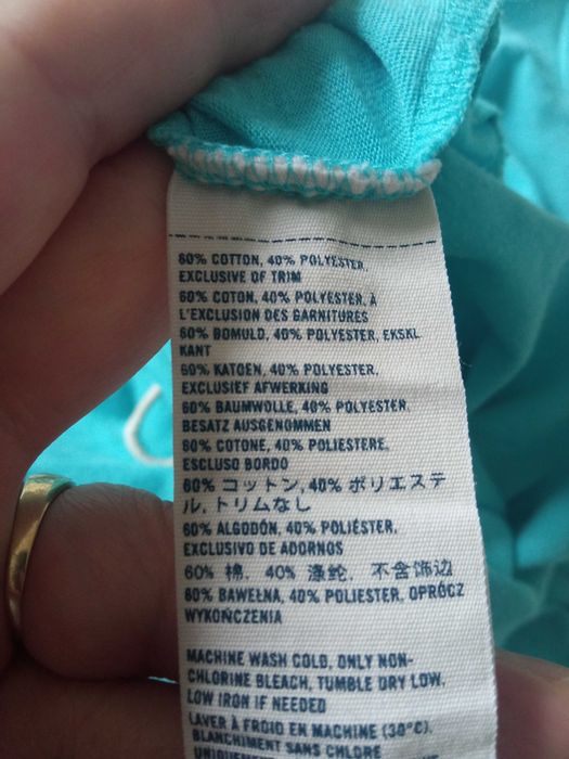 Abercrombie Kids bluzeczka t-shirt bawełna r L