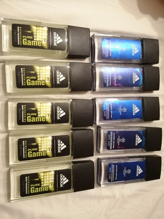 Adidas dezodorant perfum champions league pure game victory anthem