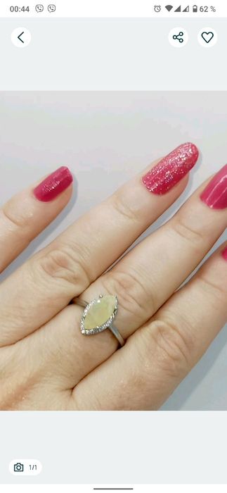 Золотий кулон зі смарагдом (на)та діамантами