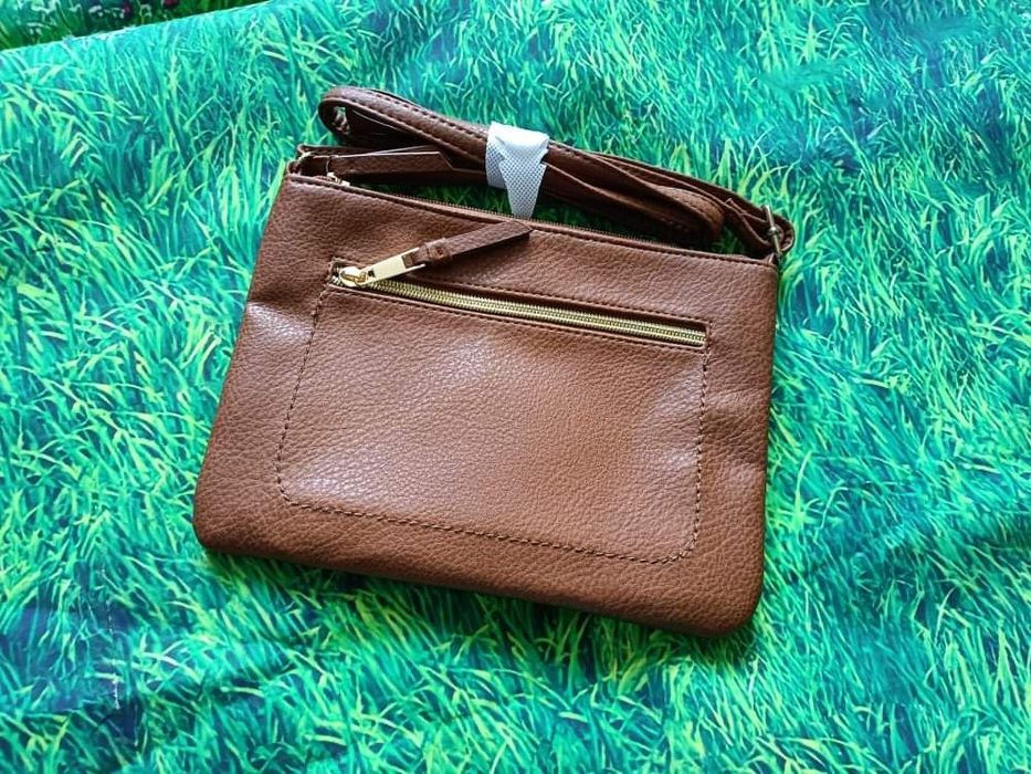 Torebka nowa kolor brązowy