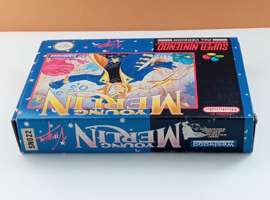 Young Merlin super nintendo