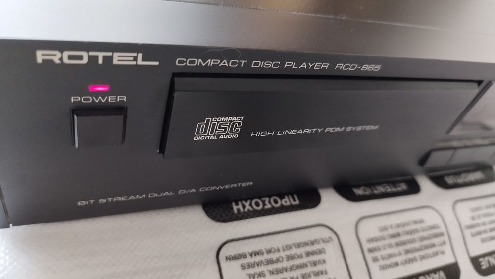 Rotel RCD-865 CD Compact Disc Player