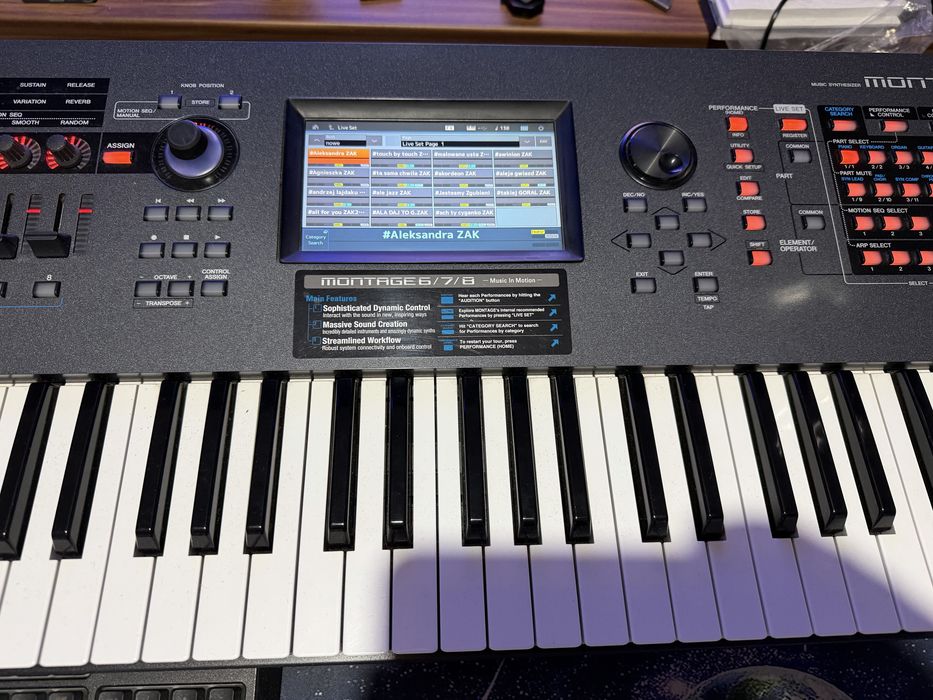 Yamaha montage 6