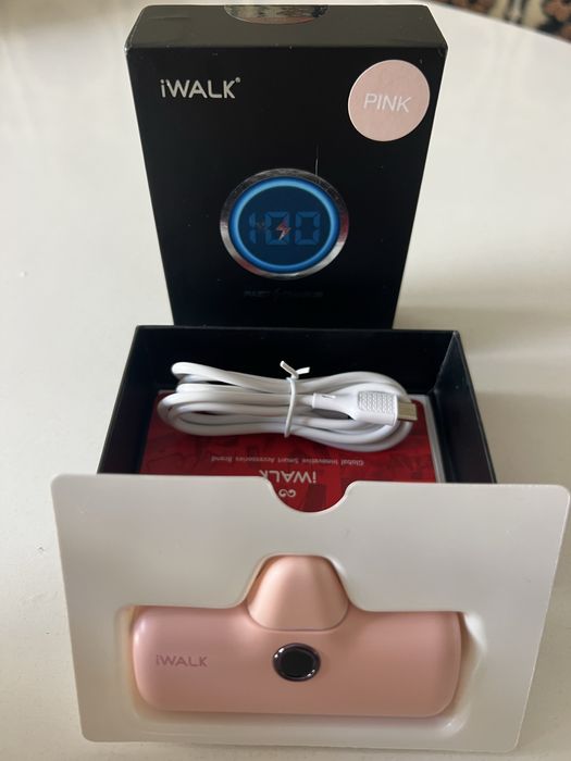 Powerbank iWALK Fast Charge – Rosa – Portátil para iPhone