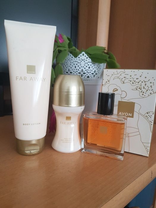 Zestaw Far Away Avon 3 kosmetyków nowy szybka wysyłka