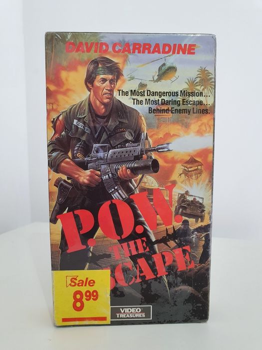 Film video VHS Ucieczka Jeńców 1986 r. UNIKAT