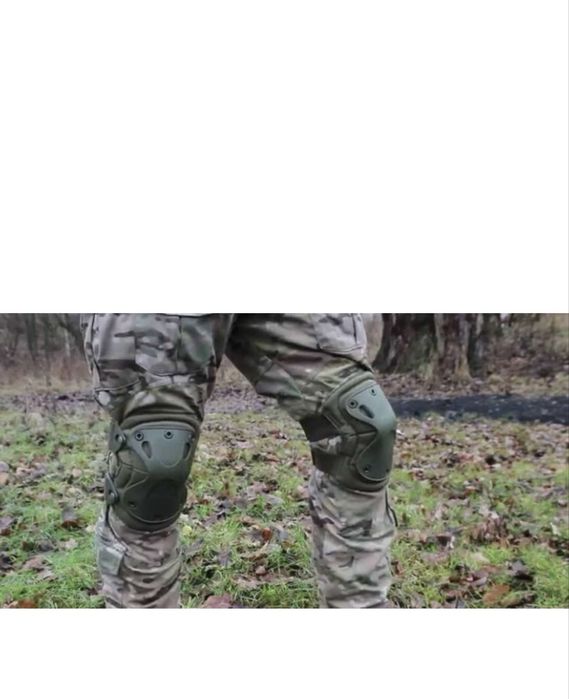 Наколінники і налокітники тактичні kms. Комплект для захисту