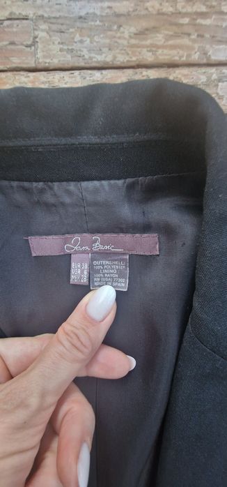 Marynarka czarna Zara rozmiar S