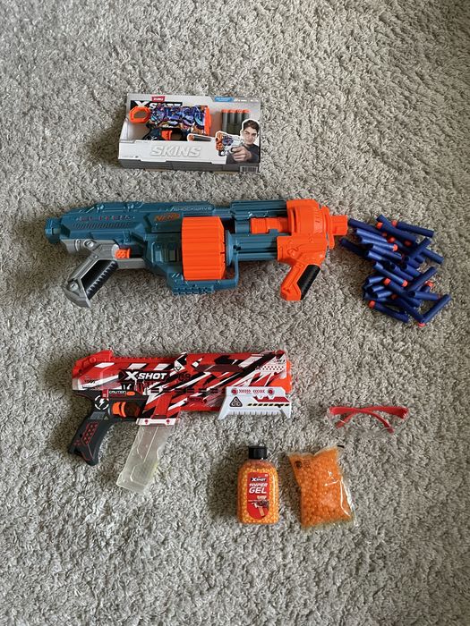 Zestaw 3 Karabinow nerf
