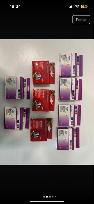 Tinteiros compativeis com impressora Epson