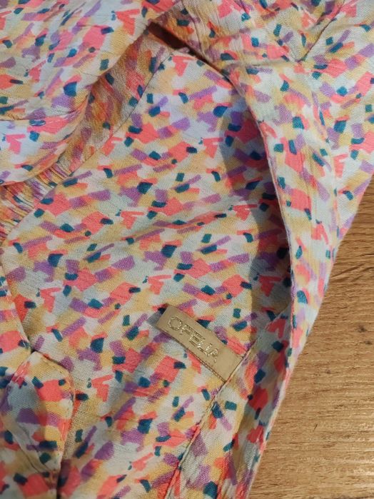 Piękna wygodna sukienka midi Ofelia rozmiar ok 46/48 wiskoza