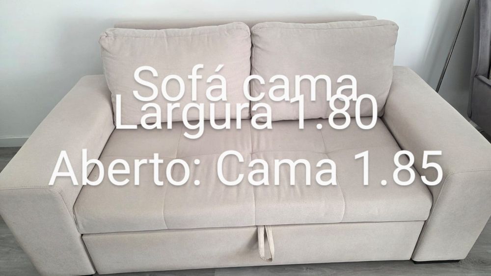 Vendo sofá cama usado