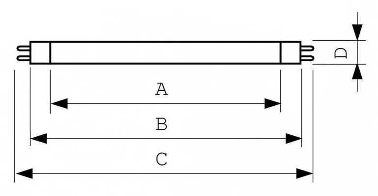 Świetlówki F15T8 cold white - 4 szt., KRK