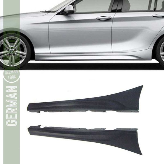Embaladeiras / Saias laterais para BMW Série 1 F20 look Pack M