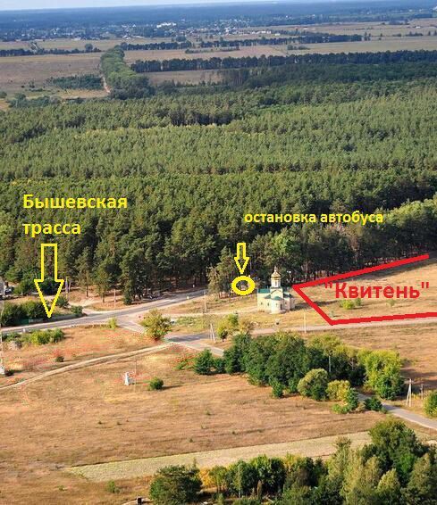 Ділянки біля лісу,  Ясногородка ( фастівський )