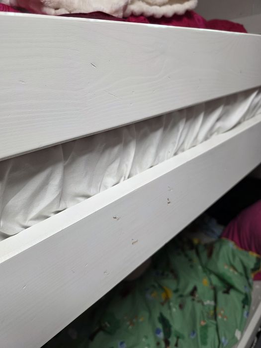 Lóżko pietrowe ikea Mydal