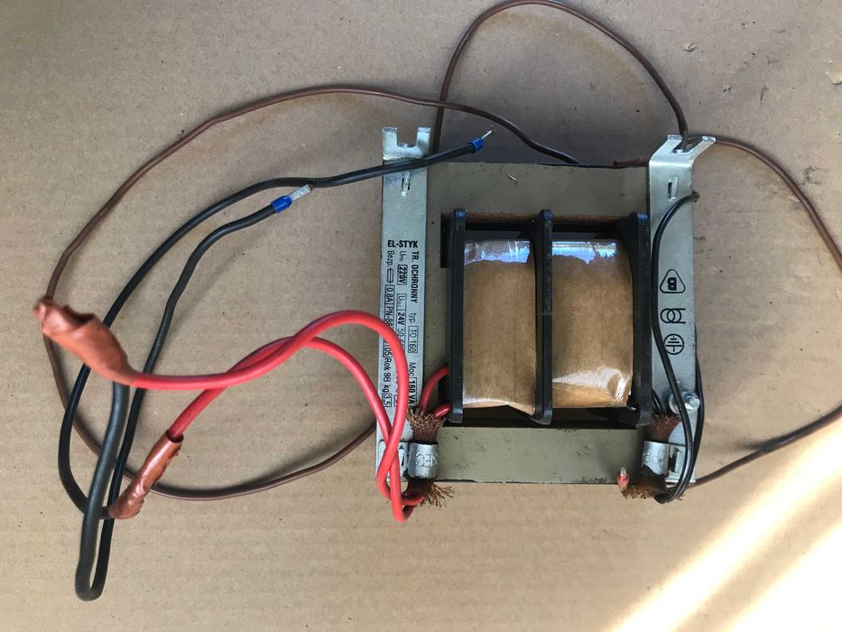 Transformator 220 / 24 V moc 160 A